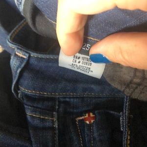 Hudson cropped jeans